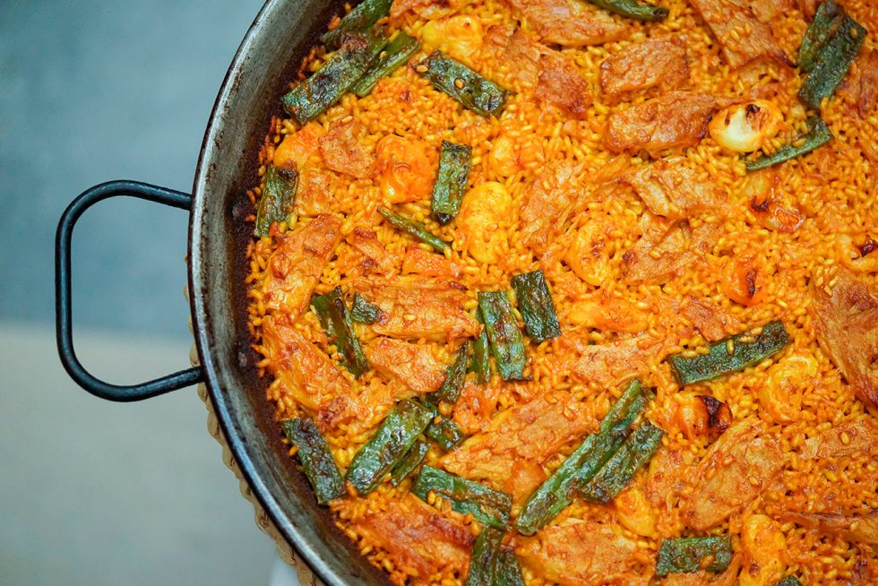 La auténtica Paella valenciana en Madrid está en L'Albufera Meliá Castilla